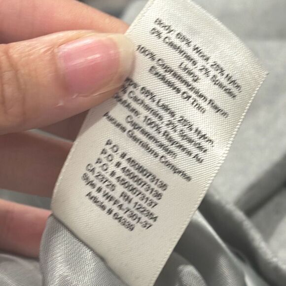 B25 Wilfred Free Womens Gray Wrap-Front Mini Skirt Size 2 XS EUC Preowned - Picture 6 of 9